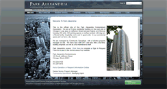 Desktop Screenshot of parkalexandria.org